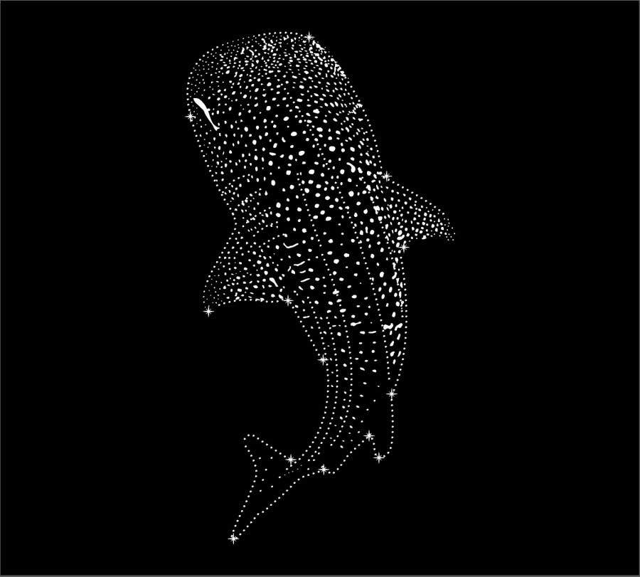 Entri Kontes #20 untuk                                                Whale shark constellation design
                                            