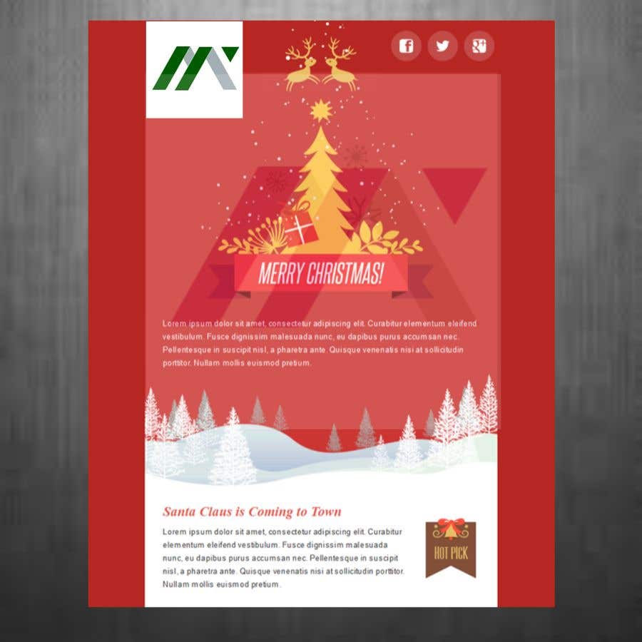 Contest Entry #26 for                                                 Need a Christmas wishes email.(EDM) Design and HTML cutting both
                                            