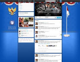 #194 untuk Twitter @SBYudhoyono Indonesian President Design Contest #Presidentwit oleh triaszt