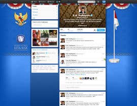 #209 untuk Twitter @SBYudhoyono Indonesian President Design Contest #Presidentwit oleh triaszt