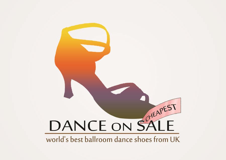 Penyertaan Peraduan #57 untuk                                                 Logo Design for Online Dance Shoes Store Danceonsale.com
                                            