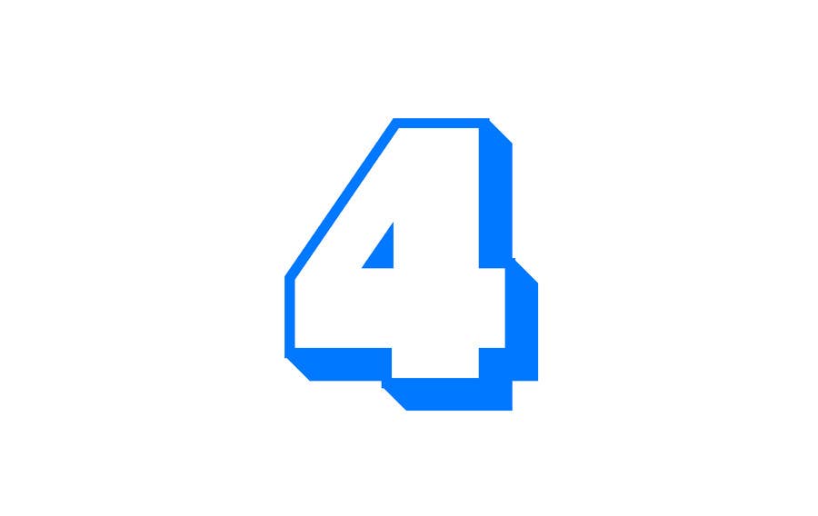 Penyertaan Peraduan #13 untuk                                                 Design a Logo with number 4
                                            