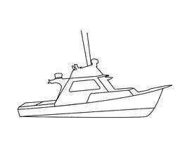 #4 per Line Drawing Of Boat da nazrulmum10