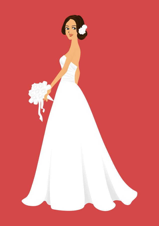 Contest Entry #9 for                                                 Design Several Bride Images Hi Def and Editable in Corel Draw
                                            