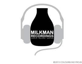 #45 para Create a logo and business card design for Milkman Recordings. de christiannathan