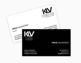 #199 for Design some Business Cards for KLV Studio by michaelduzhyj