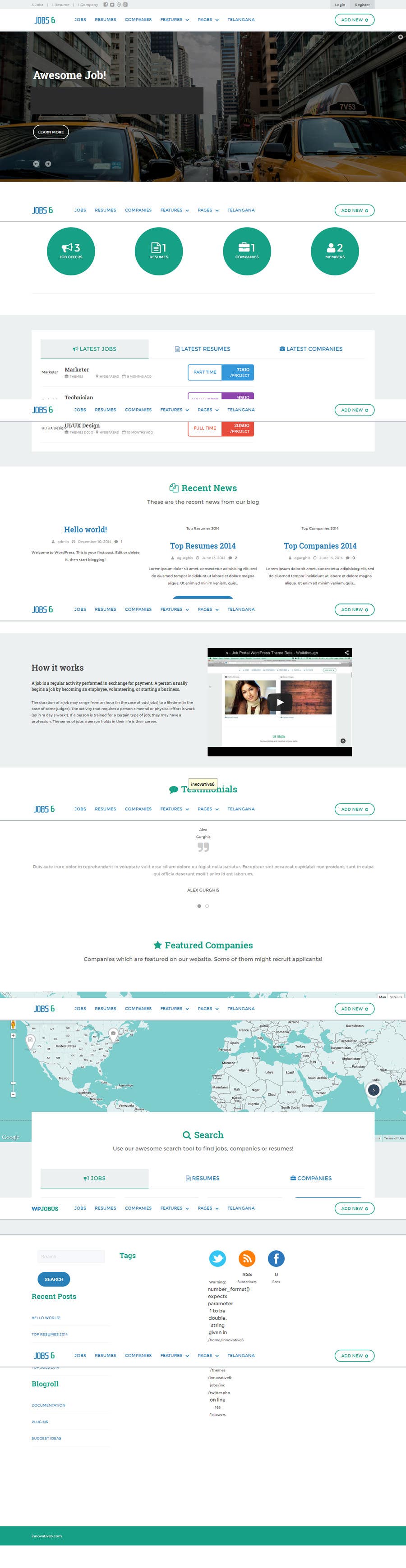 Contest Entry #16 for                                                 Design a Website Mockup for a Job Search Engine
                                            