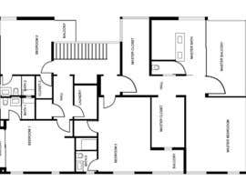 #9 untuk Redraw two floor plans - first of many projects. oleh rumanalx