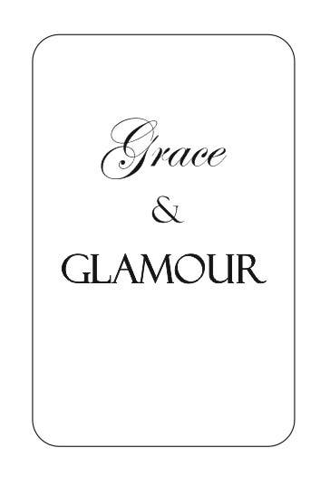 Proposition n°15 du concours                                                 Design a Logo for a Health & Beauty Cosmetics Brand; Grace & Glamour
                                            