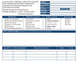 #22 for Redesign a PDF Order Form by azizulbeceee01