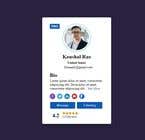 #36 for A redesign for our profile page! [HTML/CSS] We&#039;re using laravel. by lokmantex