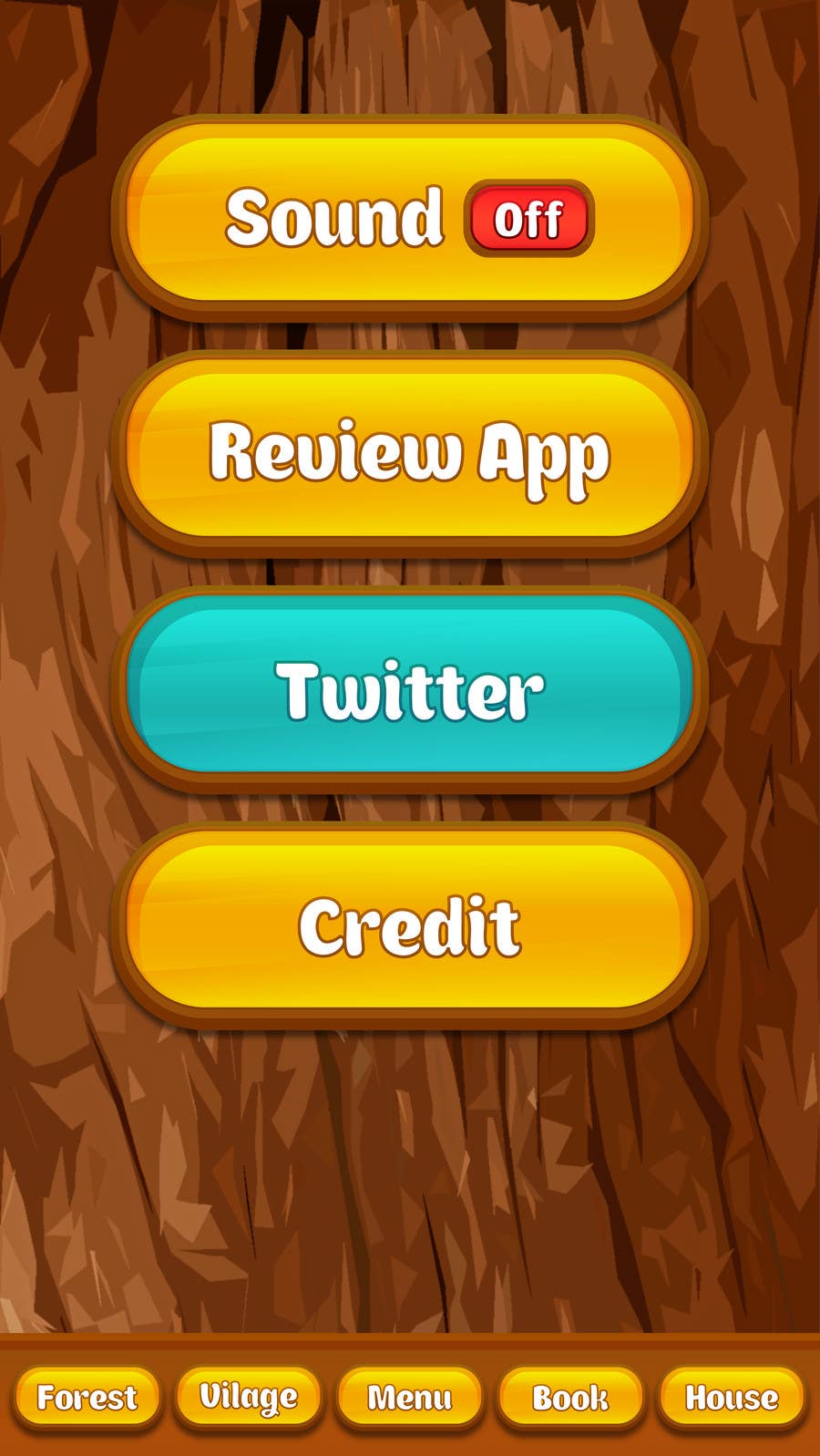 Entri Kontes #11 untuk                                                Forest Theme GameUI Design ( Only one screen )
                                            