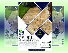 #35 for Fliers, yard signs, folders  and and any other ideas on concrete company by jarintaj248