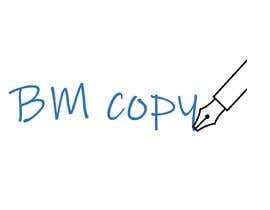 #119 para Create a logo: BM Copy por chooilinp