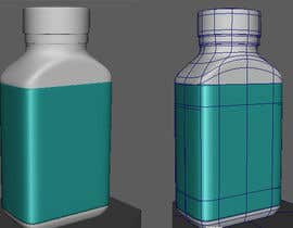 #10 for Make a 3D Bottle in C4D or any compatible software for Adobe Dimension mockup by arunlamani29