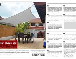 #10 pentru Design a product 1 page for Sun Shade Sail. de către webbymastro