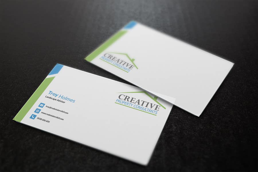Penyertaan Peraduan #129 untuk                                                 Design some Business Cards for Creative Property Consultants
                                            