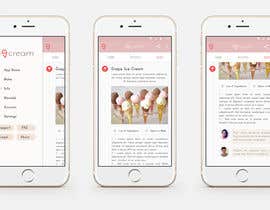 #29 for Design an App Mockup for Smart Ice Cream Maker by kadyanasantos