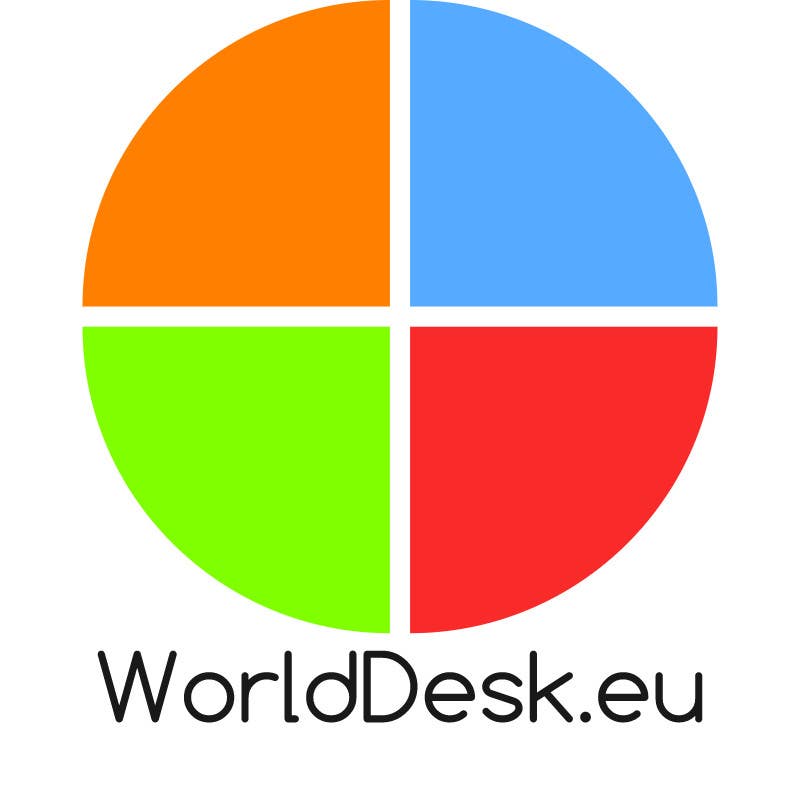 Contest Entry #45 for                                                 Design a Logo for the future system Worlddesk.eu in 3d look
                                            