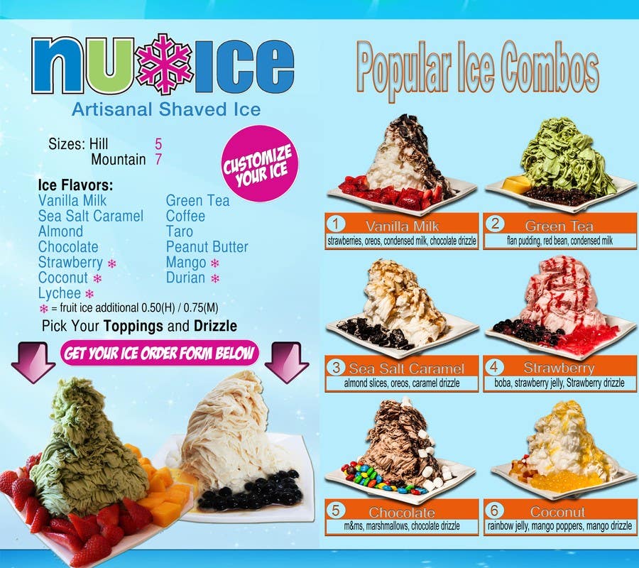 Kilpailutyö #29 kilpailussa                                                 1 Simple Menu Board Design For Ice Cream Shop
                                            