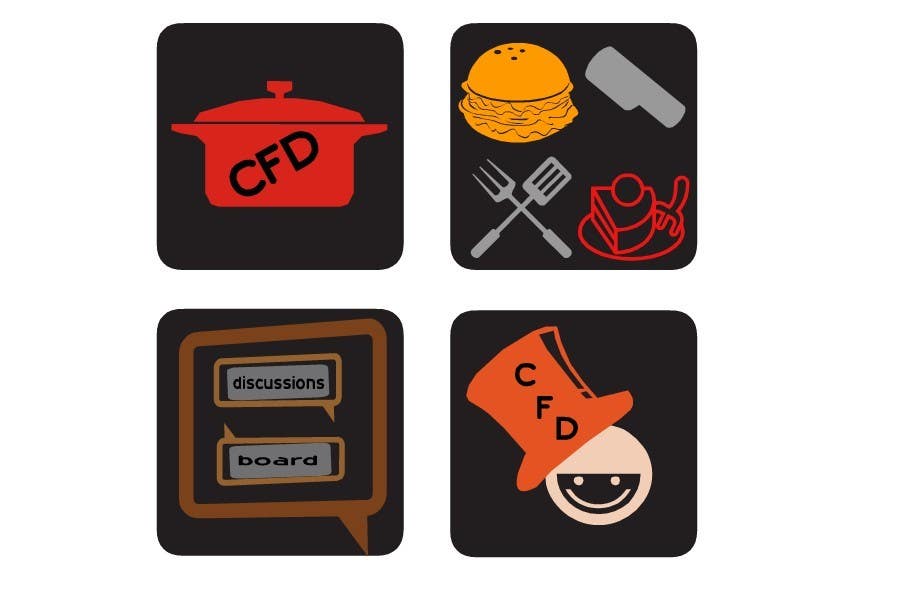 Contest Entry #41 for                                                 Icons for food website
                                            