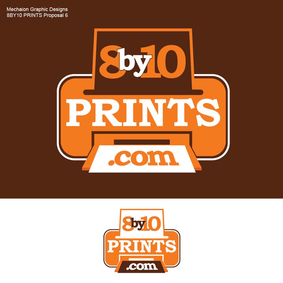 Konkurransebidrag #97 i                                                 Design a Logo for 8by10prints.com
                                            