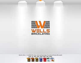 nº 80 pour Wells Bricklaying Company Logo par mdkawshairullah 