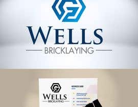 nº 61 pour Wells Bricklaying Company Logo par Zattoat 