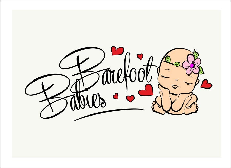 Contest Entry #18 for                                                 Colour or Re-design Logo for Barefoot Babies Boutique
                                            