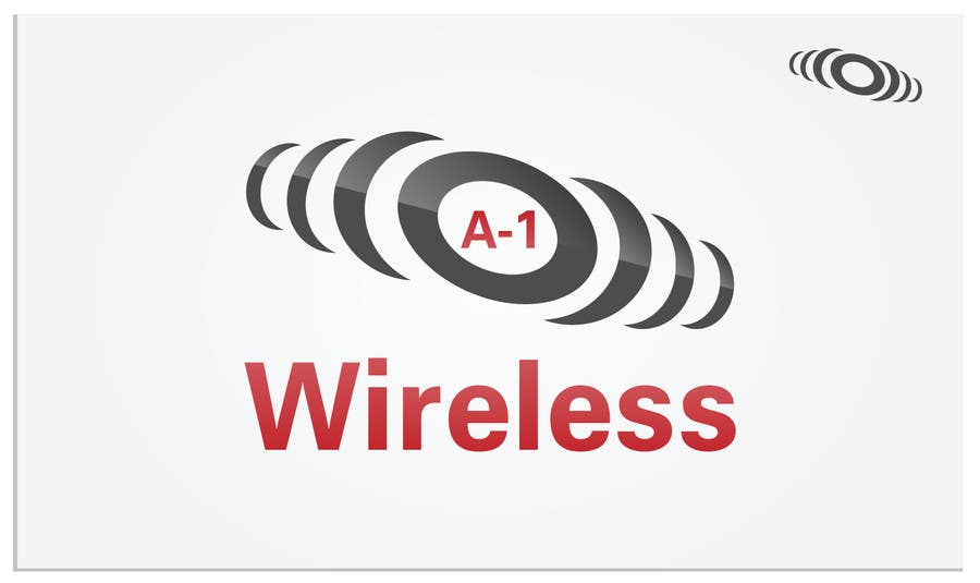 Penyertaan Peraduan #118 untuk                                                 Logo Design for A-1 Wireless
                                            