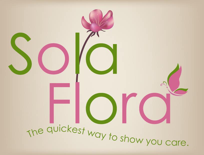 Konkurrenceindlæg #63 for                                                 Design a Logo for flower shop called sola flora
                                            