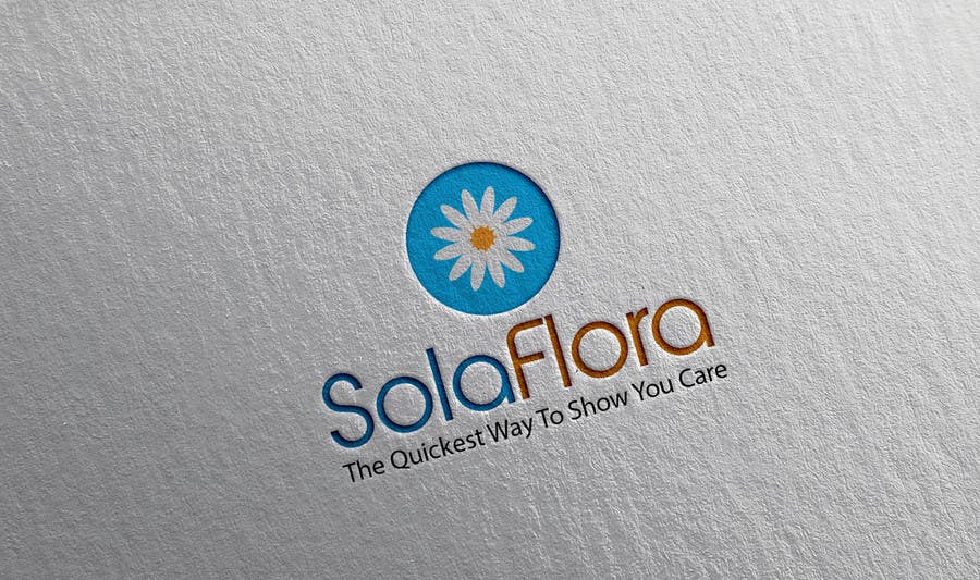 Proposition n°38 du concours                                                 Design a Logo for flower shop called sola flora
                                            