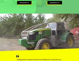 #46 untuk Tractor Website 1 page (+ contract-work) oleh kksaha345