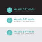 #362 ， Aussie &amp; Friends Mobile Dog Grooming LOGO 来自 onjonbahadur120