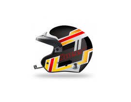 #7 for Diseño gráfico para casco automovilismo by gilopez
