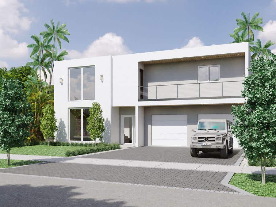 Proposition n°37 du concours                                                 One house rendering
                                            