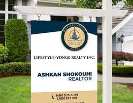 #1 for real estate listing sign design by Farhansstore