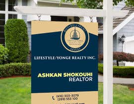 #2 for real estate listing sign design by Farhansstore