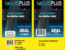 #22 para Looking for product Packaging Design for a New Product  [Flush Valve Seal For Kohler Toilets] por yeyescreation