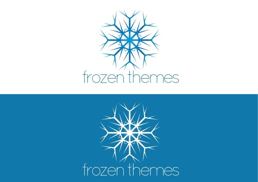 Inscrição nº 1 do Concurso para                                                 Logo Design for Frozen Themes
                                            