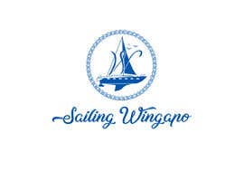 #442 za Sailing Wingapo Logo - for a family about to sail around the world od mezikawsar1992