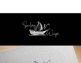#356 za Sailing Wingapo Logo - for a family about to sail around the world od omarfarukmh686