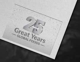 #53 para 25 Great Years Logo de fahimislam327