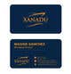 Ảnh thumbnail bài tham dự cuộc thi #145 cho                                                     Xanadu Luxury Charters - Business Card Design
                                                
