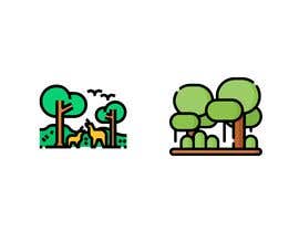 Nro 32 kilpailuun Design jungle/zoo icons &amp; illustrations for our new kindergarten website käyttäjältä salimurraji