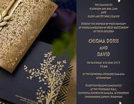#23 for Design a wedding invitation card by manishapanch