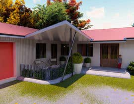 #25 para Architecturally designed covered porch/ veranda / entrance way to our House de Drawplan