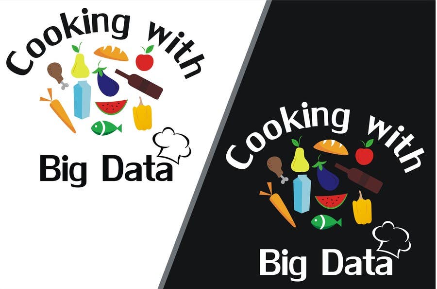 Inscrição nº 32 do Concurso para                                                 Design a new website logo - Cooking with Big Data
                                            
