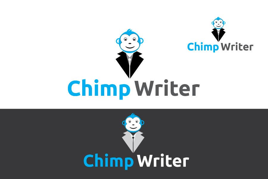 Konkurrenceindlæg #6 for                                                 Design a Logo for ChimpWriter.com
                                            