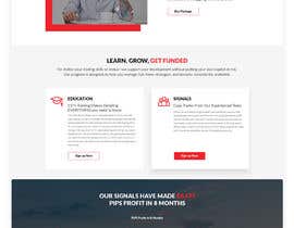 #21 for ONE PAGE FOREX SITE REDESIGN af cp9266